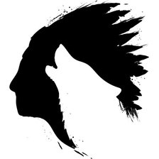 Схема вышивки «Индеец»