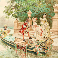 Схема вышивки «люди»