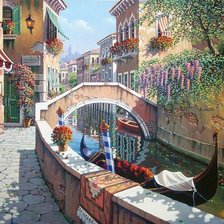 Схема вышивки «венеция»