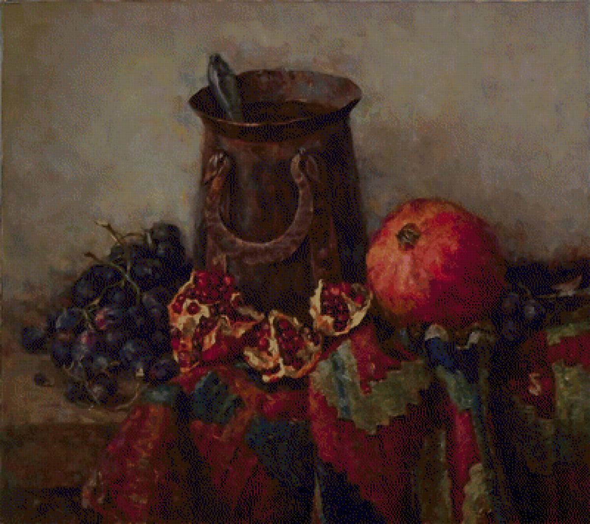 Натюрморт по картине Вачагана Манукяна - нур - предпросмотр