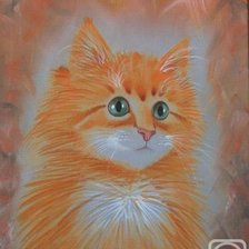 Схема вышивки «рыжик»