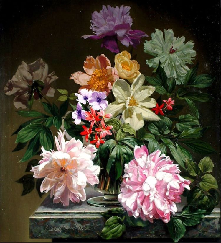 Букет - вышивка крестом - оригинал