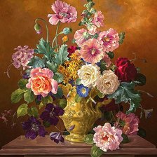 Схема вышивки «Букет»