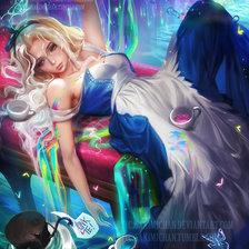 Схема вышивки «Алиса»