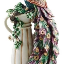 Схема вышивки «статуэтка-павлин»