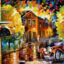 Схема вышивки «Афремов городской пейзаж»