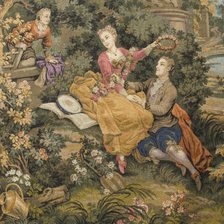 Схема вышивки «старинный гобелен»