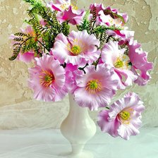 Схема вышивки «Букет в вазе»