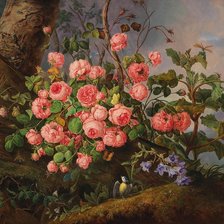 Схема вышивки «Цветы»