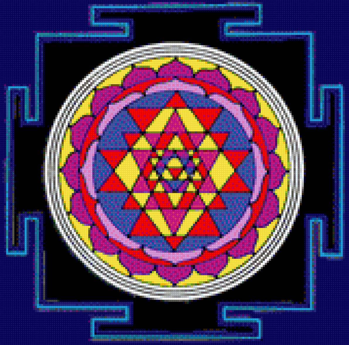 Шри - янтра - предпросмотр