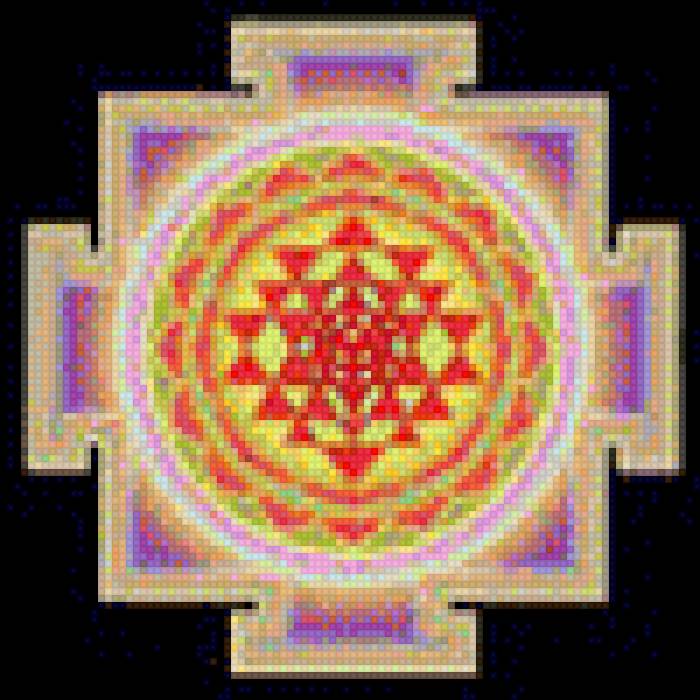 Шри - янтра(будда) - предпросмотр