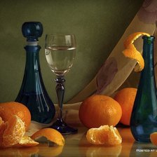 Схема вышивки «Мандарины»