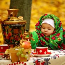 Схема вышивки «Чай 1»