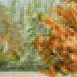 Предпросмотр схемы вышивки «осенние березки» (№1481335)