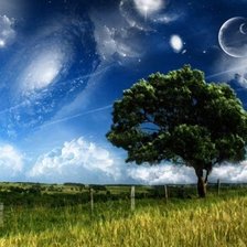 Схема вышивки «Дерево»