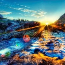 Схема вышивки «Солнце»