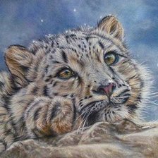 Схема вышивки «горный страж»