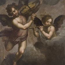 Схема вышивки «ангелы»