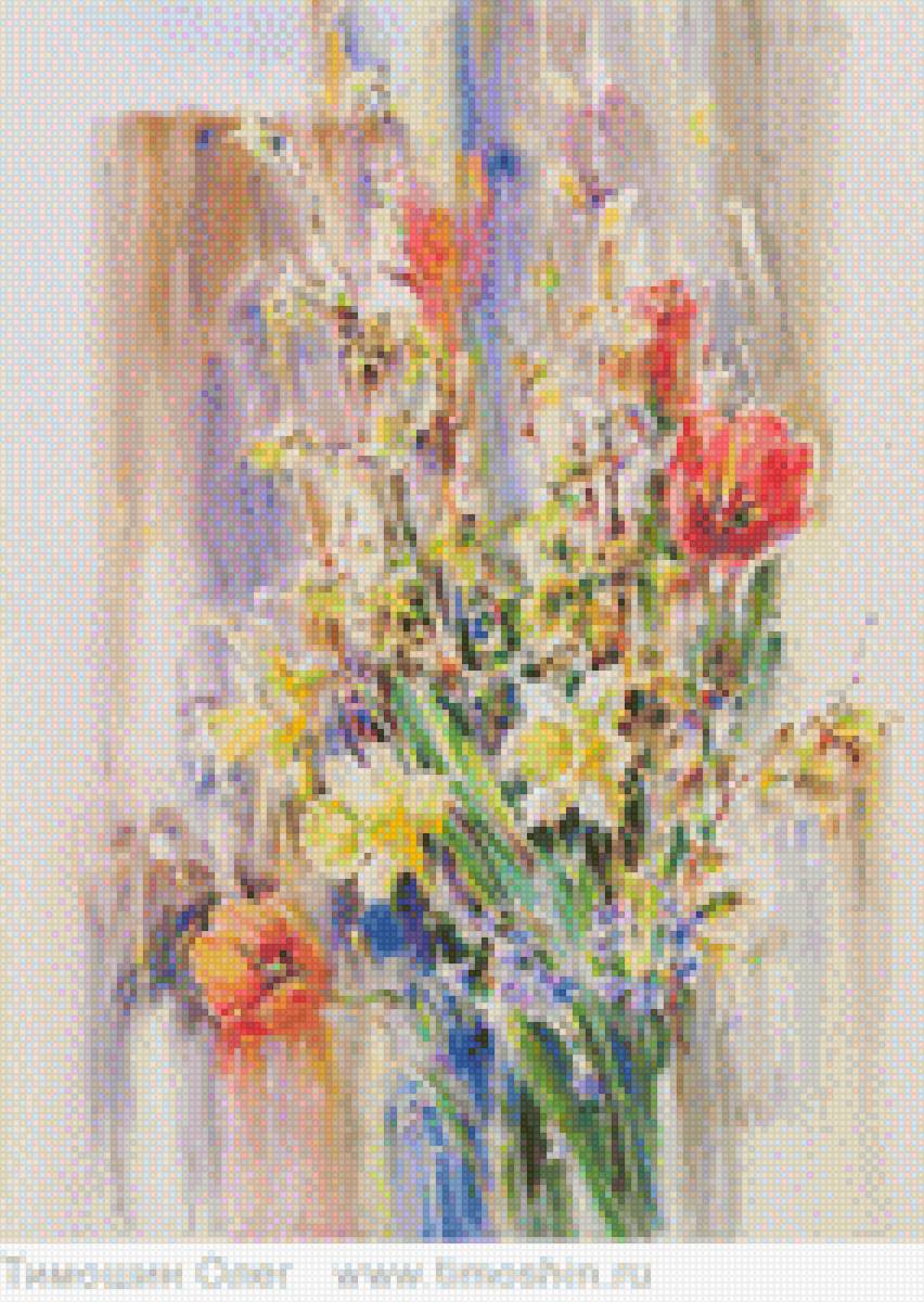 wiosenne kwiaty - предпросмотр