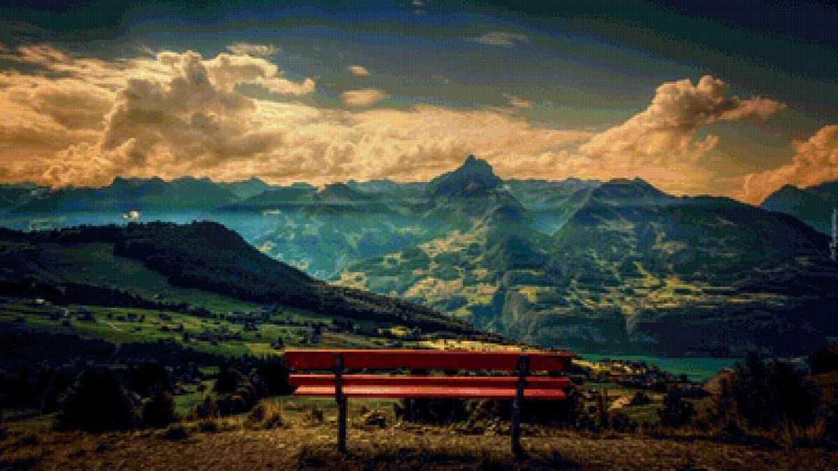 скамейка - предпросмотр