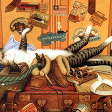 Схема вышивки «навстречу приключениям!»