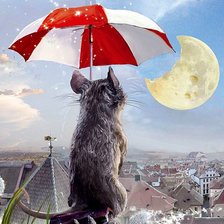 Схема вышивки «Мечтатель»