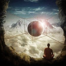 Схема вышивки «космос»