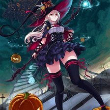 Схема вышивки «хэлоуин»