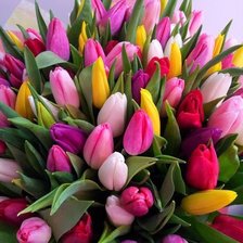 Схема вышивки «Весенний букет»