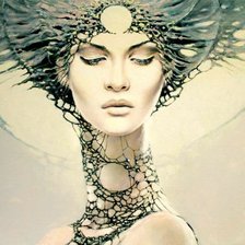 Схема вышивки «Красавица2»