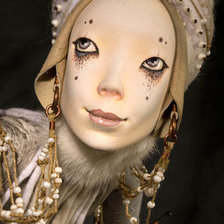 Схема вышивки «кукла»