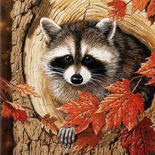 Схема вышивки «Мир животных»