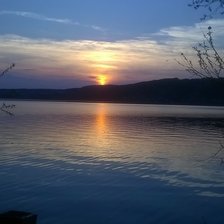 Схема вышивки «Закат»