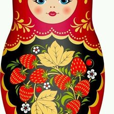 Схема вышивки «Матрёшка1»