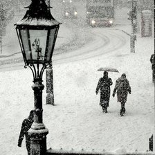 зима в городе