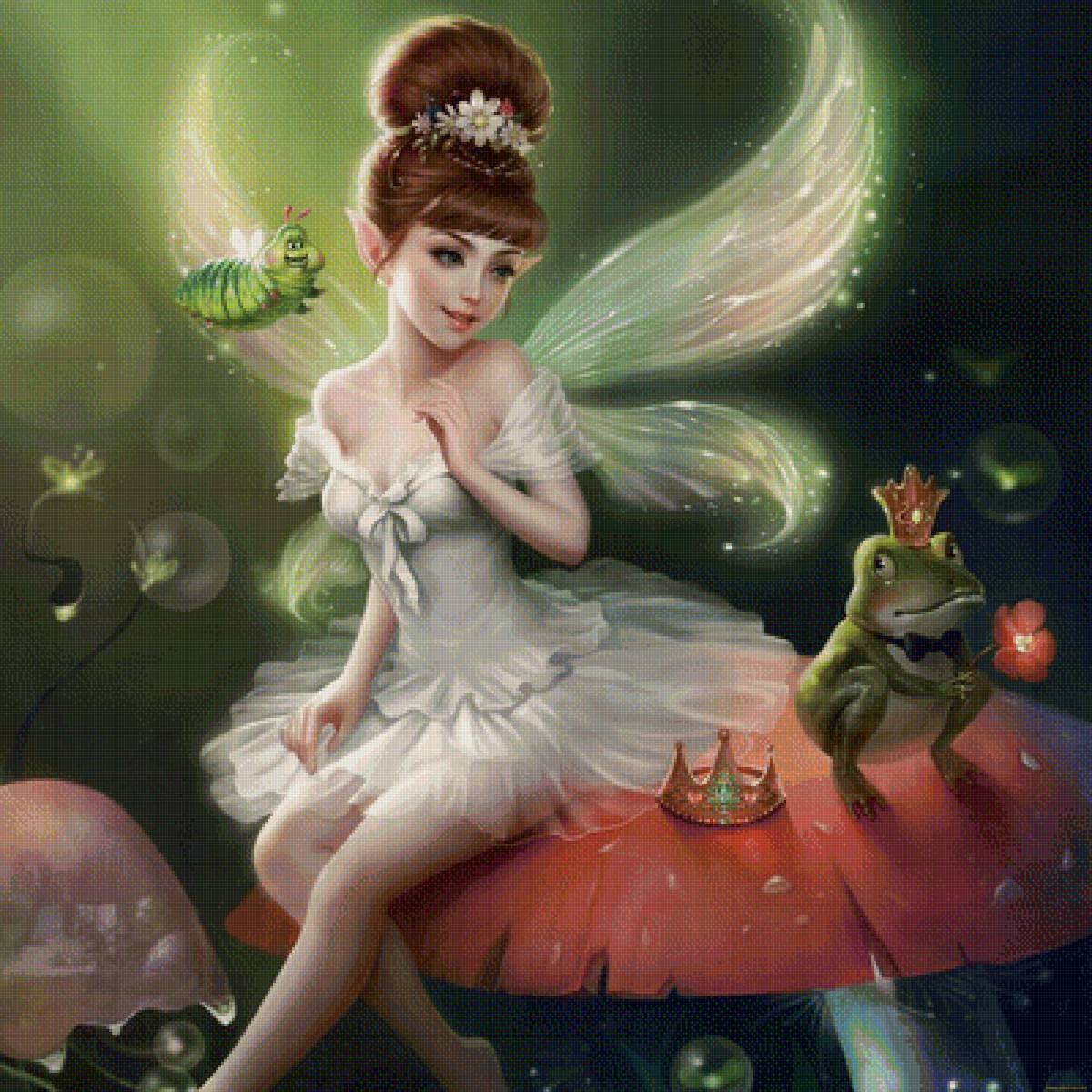 Детское - арт, фэнтези, фея, детское - предпросмотр