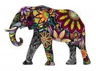 Схема вышивки «słoń»