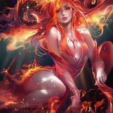 Схема вышивки «овен»