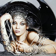 Схема вышивки «Художник Кароль Бак. 13»