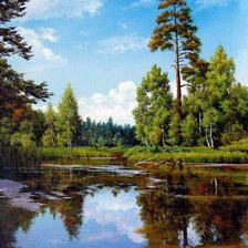 Схема вышивки «природа»