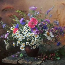 Схема вышивки «букет»