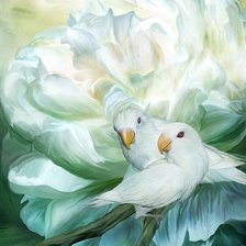 Схема вышивки «парочкак»