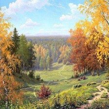 Схема вышивки «ПЕЙЗАЖ»