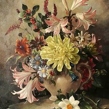 Схема вышивки «БУКЕТ ЦВЕТОВ»