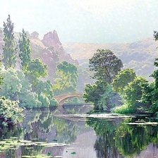 Схема вышивки «ПЕЙЗАЖ»