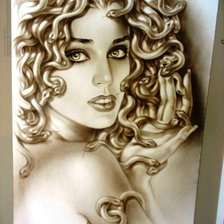 Схема вышивки «гаргона»