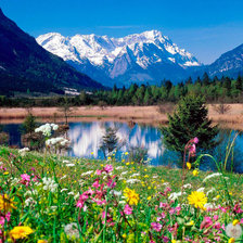 Схема вышивки «Алтай»