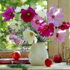 Схема вышивки «Букет цветов»