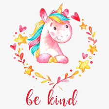 Схема вышивки «единорожик»