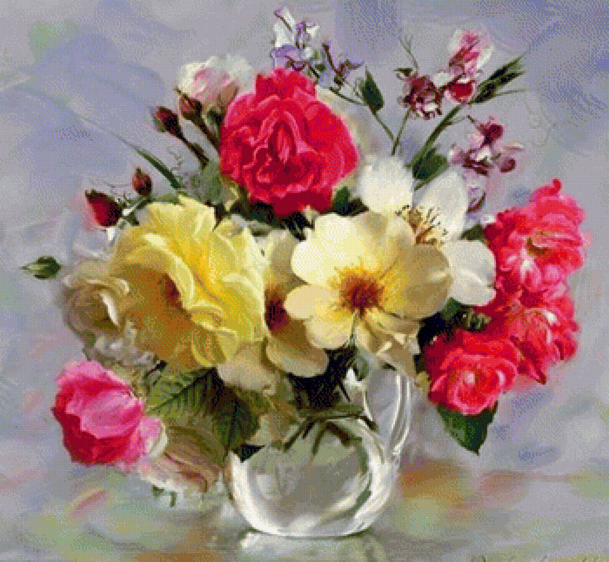 БУКЕТ ЦВЕТОВ - букет цветов - предпросмотр